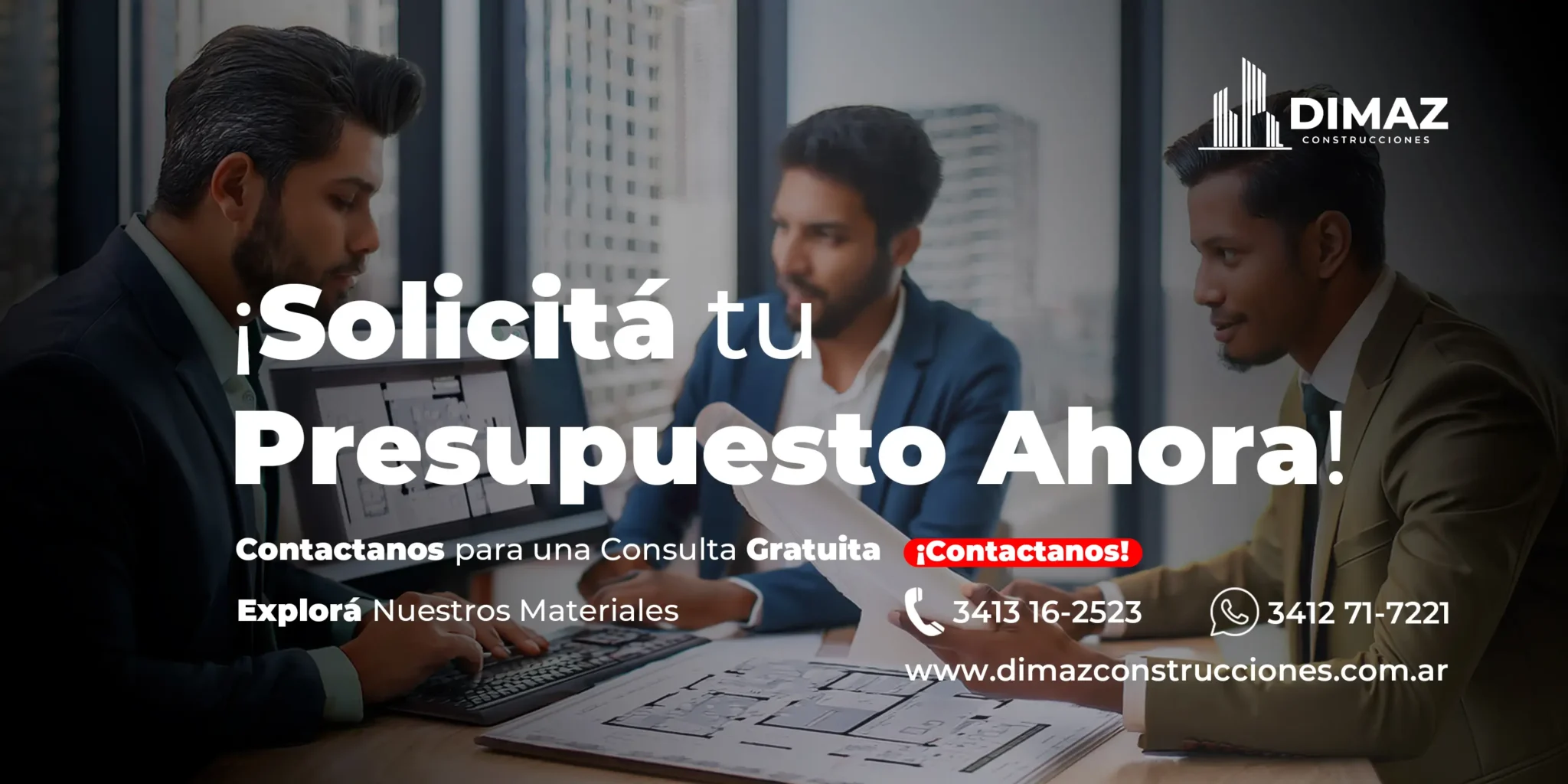 Solicita tu presupuesto - Web Home