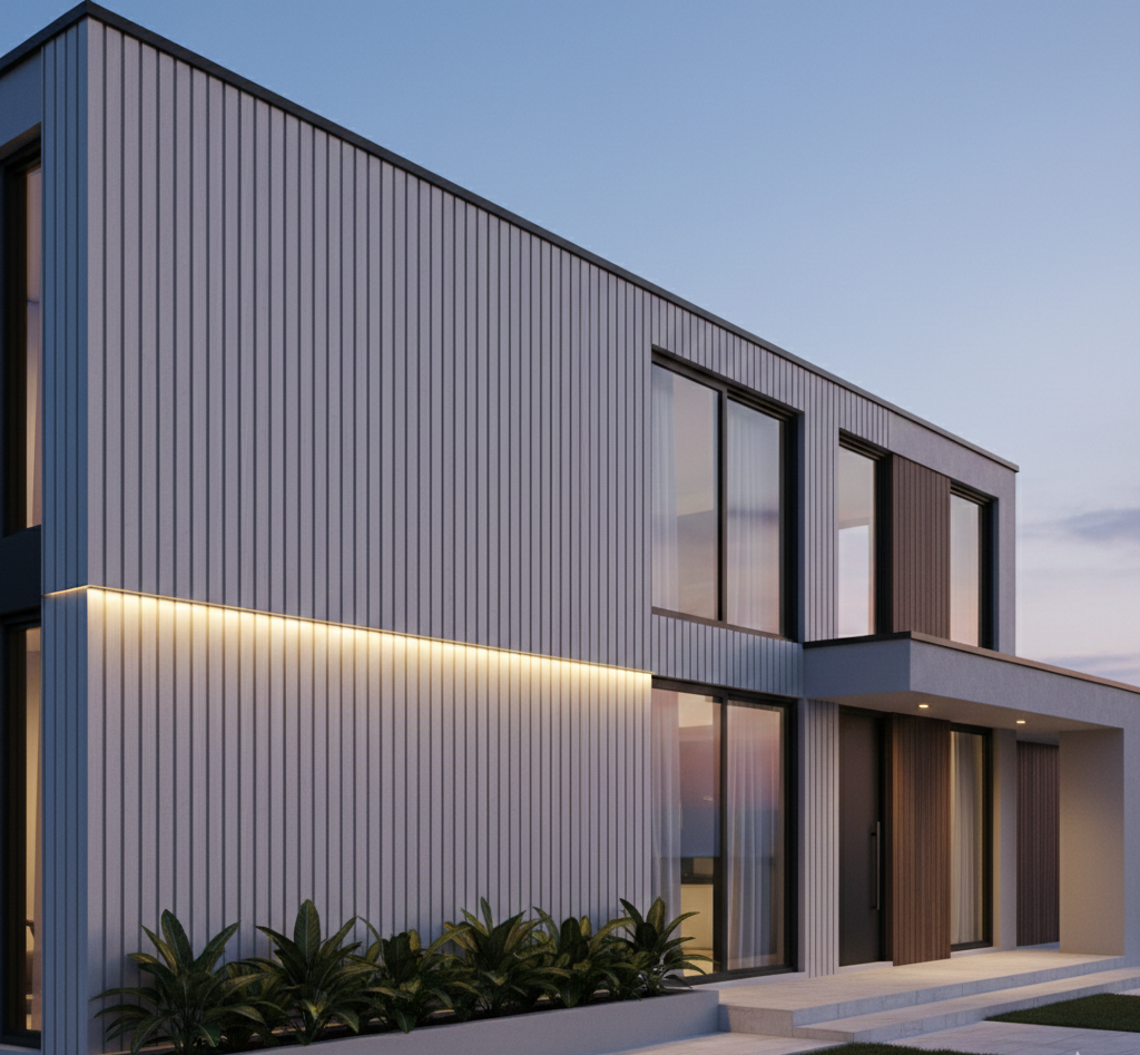 WALL PANEL 2,90 X 0,16 m - GRIS - Imagen 4