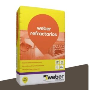 PEGAMENTO WEBER REFRACTARIO x 20 KG